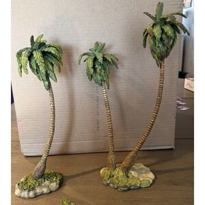 READ Dept 56 Palm Trees Little Town of Bethlehem Village Accessori 52820 c